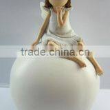 Colorful Resin Angel Sculptures for Sale thumbnail-1