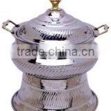 Unique Design Royal Style Stainless Steel Hanging Chafing Dish for Banquet | Hot Sale Chafing Dish thumbnail-2