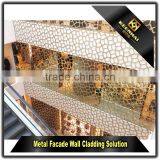 Laser Cut Aluminium Decorative Interior Perforated Metal Wall Cladding Panels thumbnail-3
