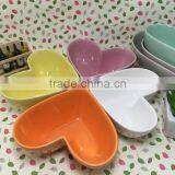 Stocked Heart Shape Sala Bowl,ceramic Soup Bowl for Microwave Oven thumbnail-5
