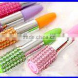 Gift Stationery Lip Rouge Point Pen With Diamond thumbnail-1