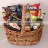 Wicker Beer Gift Baskets thumbnail-1