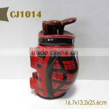 Hand Painting Ceramic Novelty Cookie Jar thumbnail-4