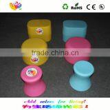 PE Material Colorful Lovely Kids Bedroom Furniture, Kids Bedroom Furniture Sets Cheap, Kids Chair and Stool thumbnail-4