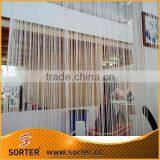 Decorative White Polyester String Curtain Vertical Blinds for Divider thumbnail-4