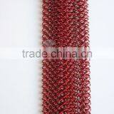 Customing Made Red Metal Wire Mesh Custom Room Divider thumbnail-3