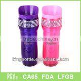 Color Full Double Wall Acrylic RhineStone Mug thumbnail-1