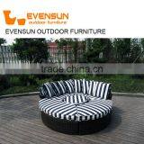 Sun Lounger Specific Use and Modern Appearance Outdoor Rattan Sunbed thumbnail-2