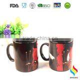 20oz Black Cheap Ceramic Coffee Mugs thumbnail-2