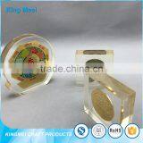 Low Price Cheap Acrylic Desk Paper Weight Acrylic Coin Display Stand thumbnail-1