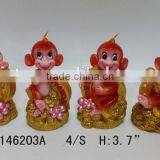 2016 New Design 12 Zodiac Type Monkey Candle thumbnail-4