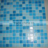 With Glue Base Mosaic Ceramic Tile Blue Color Grown Color Grey Color Mosaic Stone Net Paste Paper Paste