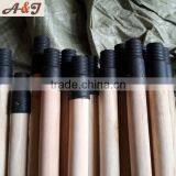 Natural Wooden Broom Handle 22mm thumbnail-3