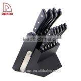 11pcs Kitchen Knife Set With 3CR13+Pakka Wood+Forged thumbnail-1