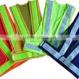 Reflective Led Lighted Flashing Police Safety Vest With Velcro EN471 High Visibility thumbnail-1