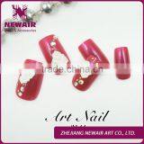 2016 Most Popular Fashion Acrylic Fingernails Nail Acrylic Tips Fake Fingernail Designs for Salon thumbnail-1