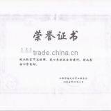 Certificate of Honor