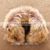 2016 Women Winter Removable Denim Parka Coat Wholesale Denim Jacket With Raccoon Fur Collar thumbnail-4