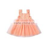 2017 Wholesale 100%cotton Lace Dress for Baby Girls thumbnail-4