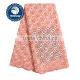 Beautiful Wedding Multi Color New Fashion African Swiss Voile Lace Fabric Eco-Friendly Feature Swiss Cotton Voile Lace SL0414 thumbnail-5