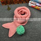 Cute Design High Quality 100% Cotton Children Kids Pashmina Scarf thumbnail-3