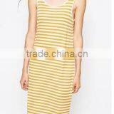 Hot Saleas! Fit Stripe T-shirt Dress Women /Stripe Oversize Jersey Tank Dress thumbnail-4