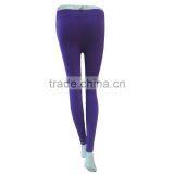 Cheap Purple Seamless Leggings Ladies Underwear Elastic Full Long Sexy Women Leggings thumbnail-3