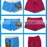 100% Polyester Women Logo Print Board Shorts Surfing Shorts thumbnail-4