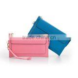 Wholesales Guangzhou Genuine Cow Leather Ladies Envelope Clutch Bag Women Clutch HandBag thumbnail-5