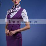 Popluar Customized Logo Design China Factory Flight Attendant Uniforms for Women thumbnail-1