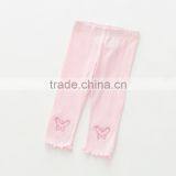 Spring Style Knitted Cotton Wholesale Leggings for Kids Girls thumbnail-2