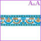 Hot Wholesale Polyester Polypropylene Webbing With Custom Logo/jacquard Webbing, Jacquard Tape/webbing/woven Tape thumbnail-4