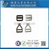 Taiwan Brass Metal Copper Gold Plated Steel Adjust Buckle Slide Strap Buckle thumbnail-4