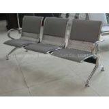3 Seater Black Cushion Public Furniture Waiting Chair thumbnail-3