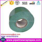 Viscoelastic adhesive paste for pipe valve flange