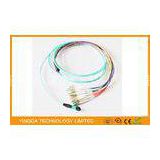 Multimode MTP MPO Cable OM3 10G Flat OFNR Ribbon Cable Assembly