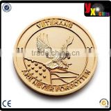 souvenirs of graduation to school/Cheap Customized Logo Metal Souvenir Coin/ Challenge Coin