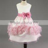 Butterfly Tie Kids Lavender Crochet Dress Girl Wedding Dress thumbnail-5