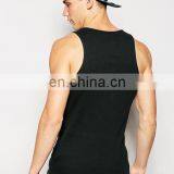 2017 China Manufacturer Wholesale Plain Gym Stringer Men's Tank Top thumbnail-2