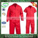 Wholesale Plain Dyed Labor Workwear Sets Uniform Engineering Workwear Uniforms Industrial Uniform of TC CVC