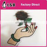 2017 Embroidery 3d Appliques Iron on Custom Hand Plush Patch