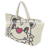 Custom Print Wholesale Recycle Cotton Canvas Tote Bag thumbnail-4