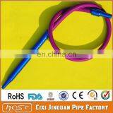 Colorful Aluminum Handled Dream Hose Food Grade Smoking Silicone Hookah Tube Silicone Hookah Hose Shisha Hookah Silicone Hose thumbnail-6