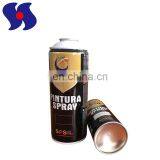 Spray Paint Can Empty Tinplate Aerosol Can With Blind Mark on Cone and Dome