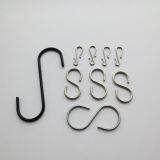 Customized Stainless Steel wire Metal S Hanger hook J hook S shape metal hook hardware