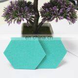 Hot Sale 10pcs Set Polyester Felt Mat Cup Coaster thumbnail-3