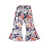 Bell-bottom Trousers Printed Flared Trousers for Girls Bell-bottom Trousers thumbnail-2