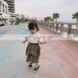 5201 Kids Clothing Popular Summer Baby Girls Casual Dress Soft Green Long Skirt thumbnail-2