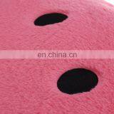 Round Stuffed Plush Fur Pink Happy Emoticon Smiley Emoji Cushion Face Pillow Cute Soft Toy Doll Gift for Kids and Adult thumbnail-3