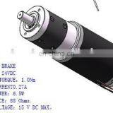 63mm High Torque Low Rpm Electric dc Planetary Gear Motor With Power off Brake and Optical Encoder thumbnail-4